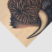 バイソ威厳のあるン – 力と自由の象徴 薄葉紙 (詳細)