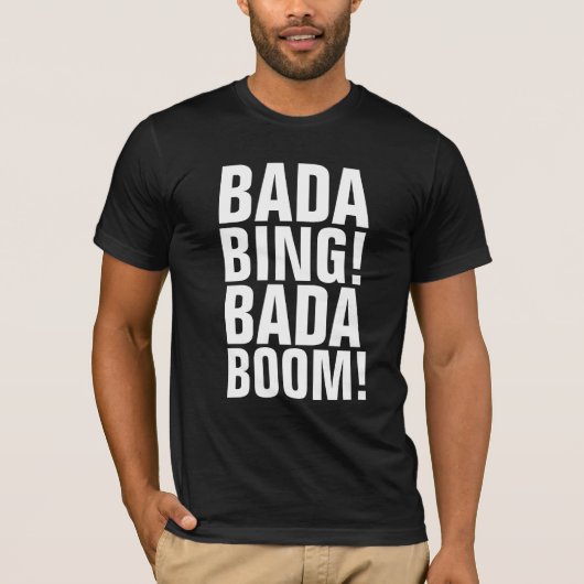 バイタリアンダ・ビン!バダブーム!MENS Tシャツ (正面)