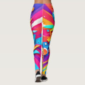 バイタリティアートの渦 レギンス (裏面)