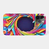 バイタリティアートの渦 Case-Mate iPhoneケース (裏面(横))