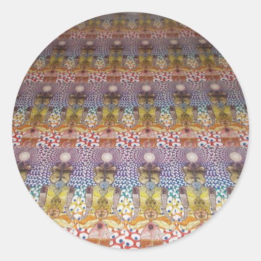 バイタリティスタンプメガプリント ラウンドシール (正面)