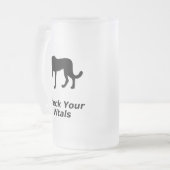 バイタルのチェック フロストグラスビールジョッキ (正面左)