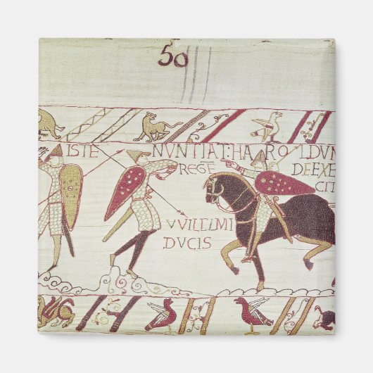 バイタルはハロルド王に知らせる マグネット (正面)