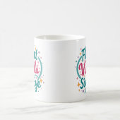 バイタルサインと斜視が得意 Colorful Mug コーヒーマグカップ (中央)