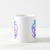 バイタルサインと横目が得意なナースマグ コーヒーマグカップ (中央)