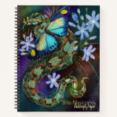 バイティスナシコリスバタフライバイパー ノートブック (正面)