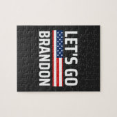 バイデンよりブランドン！ジョー・バイデン、面白いブランドン応援しよう ジグソーパズル (横)