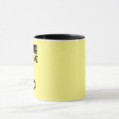 バイデン氏おもしろいクリスマスエッグNOGが私にウンチコーヒー マグカップ (中央)