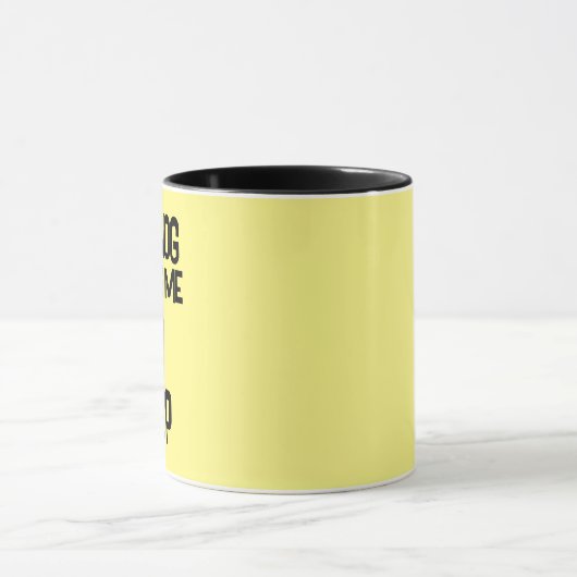 バイデン氏おもしろいクリスマスエッグNOGが私にウンチコーヒー マグカップ (中央)