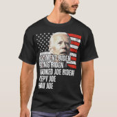 バイデン氏のトランプのニックネーム Tシャツ (正面)
