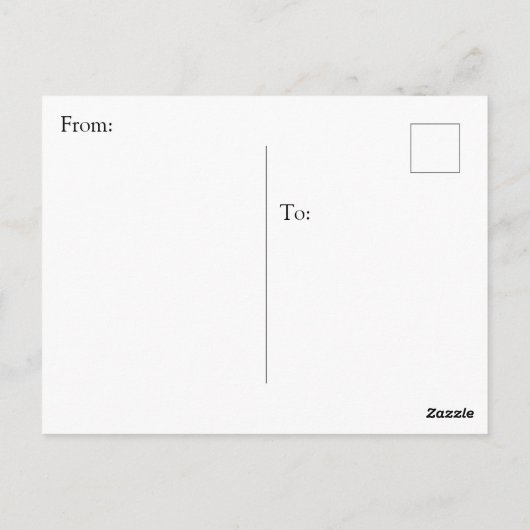 バイデン氏の引用文ズオントランプ人間関係 ポストカード (裏面)