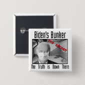 バイデン氏の燃料庫:  真実はそこに下がります 缶バッジ (正面&裏面)