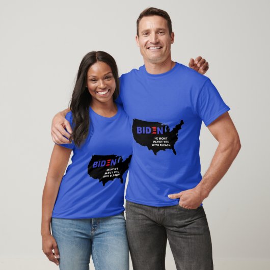 バイデン氏は漂白剤を注射しない Tシャツ (ユニセックス)