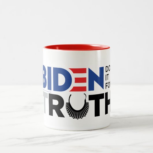 バイデン氏はRUTH用 ツートーンマグカップ (中央)