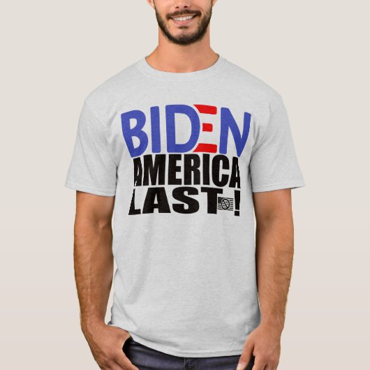 バイデン氏アメリカラストギア Tシャツ (正面)