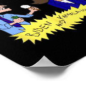 バイデン氏アンドカマラハリスパロディ ポスター (角)