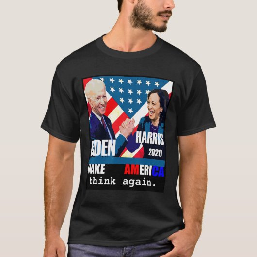 バイデン氏カマラハリス Tシャツ (正面)