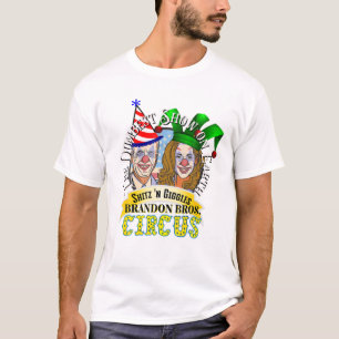 バイデン氏ジングルJoe Giggles Circus Trump 2024 Conserv Tシャツ