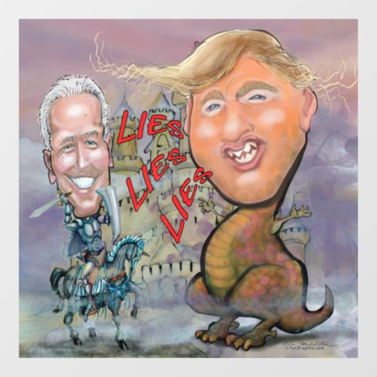 バイデン氏トランプ ウィンドウサイン (シート)