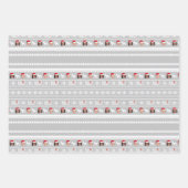 バイデン氏ハリスクリスマス ラッピングペーパーシート (正面)