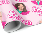 バイデン氏ハリスピンク誕生日 ラッピングペーパー (ロールコーナー)