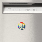 バイデン氏ハリスレインボープライド マグネット (インサイチュ (食洗機))