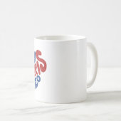 バイデン氏ハリス2020ハート コーヒーマグカップ (正面右)