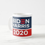 バイデン氏ハリス2020マグカップ コーヒーマグカップ (正面左)