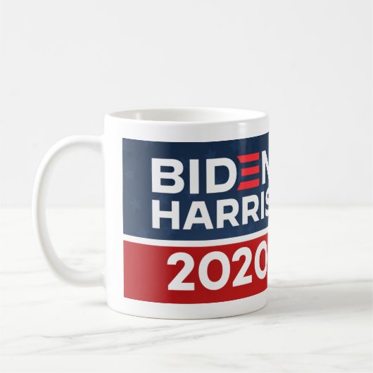 バイデン氏ハリス2020マグカップ コーヒーマグカップ (左)