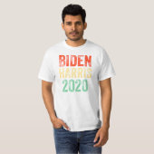 バイデン氏ハリス2020ヴィンテージレトロTシャツ Tシャツ (正面フル)