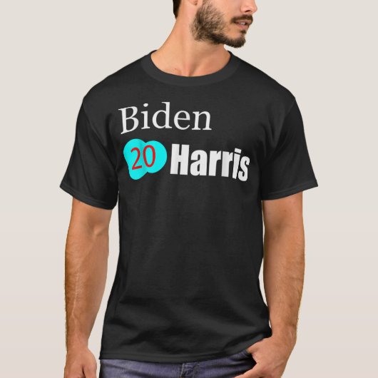 バイデン氏ハリス2020投票 Tシャツ (正面)