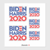 バイデン氏ハリス2020 シール (シート)