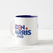 バイデン氏ハリス2020 ツートーンマグカップ (正面左)