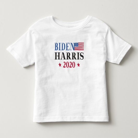 バイデン氏ハリス2020 トドラーTシャツ (正面)