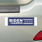 バイデン氏ハリス2020 バンパーステッカー (車上)