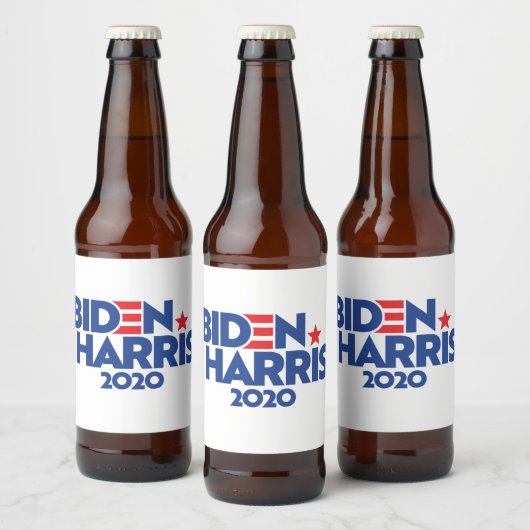 バイデン氏ハリス2020 ビールラベル (ボトル)