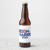 バイデン氏ハリス2020 ビールラベル (正面)