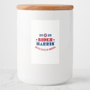 バイデン氏ハリス2020 フードラベル