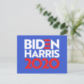 バイデン氏ハリス2020 ポストカード (スタンド正面)