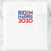 バイデン氏ハリス2020 ラウンドシール (バッグ)
