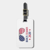 バイデン氏ハリス2020 ラゲッジタグ (正面縦)