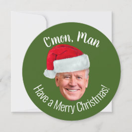 バイデン氏ハリス2020 - Joe Santa Hat with C'mon Man
