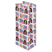 バイデン氏ハリス2024誕生日 ワインギフトバッグ (裏面アングル)