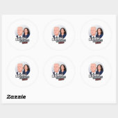 バイデン氏ハリス – 2020 ラウンドシール (シート)