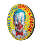 バイデン氏ピエロ顔おもしろいアンチバイデン氏プロトランプ2024 ダーツボード (正面右)