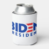 バイデン氏プレジデントロゴ 缶クーラー (缶正面)