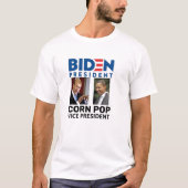 バイデン氏ポップ・アートの Tシャツ (正面)