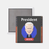 バイデン氏マグネット社長 マグネット (正面/裏面)