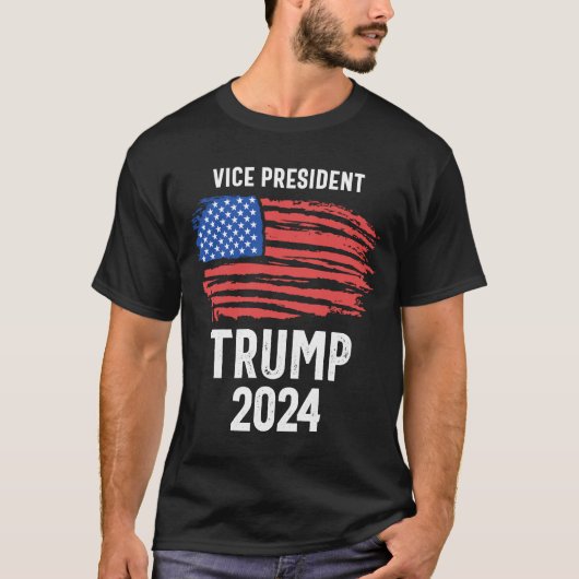 バイデン氏ミームトランプ副社長2024男性の女性 Tシャツ (正面)
