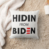 バイデン氏ミーム政治おもしろい的ジョー・キャンペーンからのHIDEN クッション (ブランケット)